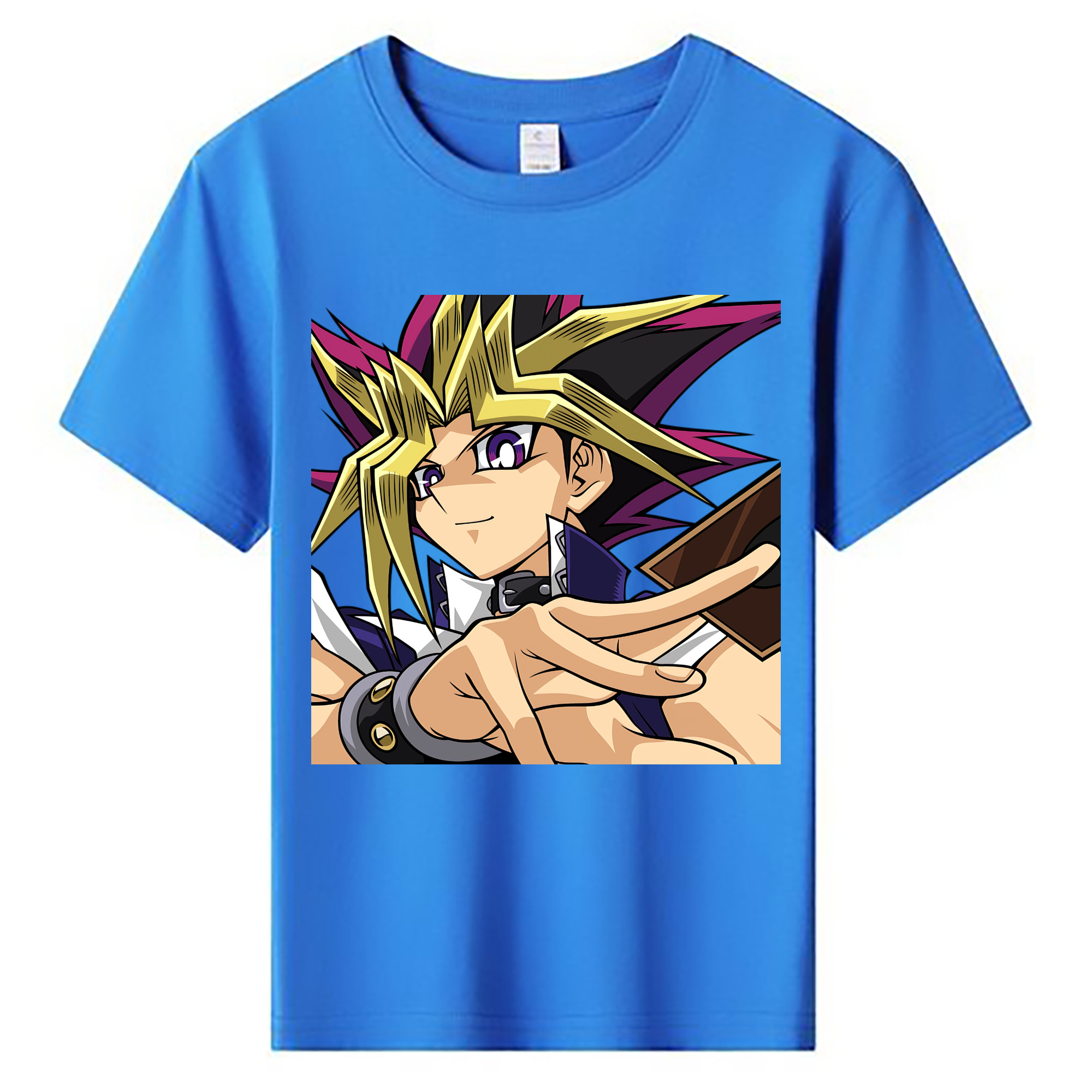 （画像用） 遊☆戯☆王 Yu-Gi-Oh! 綿100％キッズTシャツ（フロントプリント）